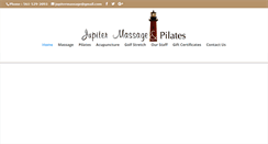 Desktop Screenshot of jupitermassageandpilates.com